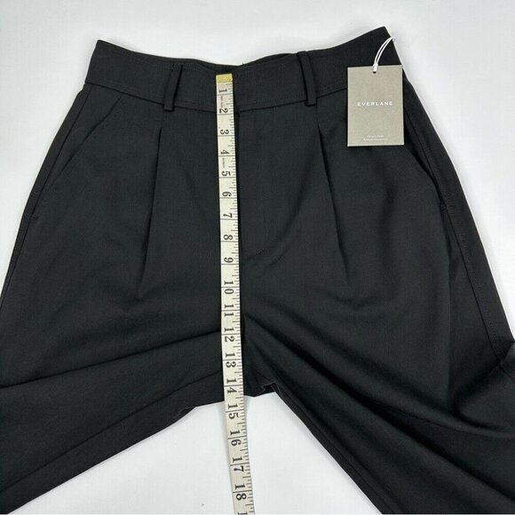 Everlane Women’s NWT Black Career The Way-High Taper Trouser Pant 4/W29/L27 - Picture 10 of 12